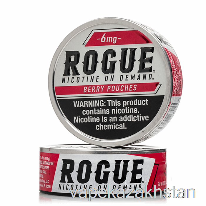 Vape Kazakhstan ROGUE Nicotine Pouches - BERRY 3mg (5-PACK)